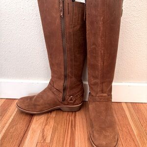 Teva De La Vina Dos Tall 1017143 waterproof leather tall boots women’s size 7.5